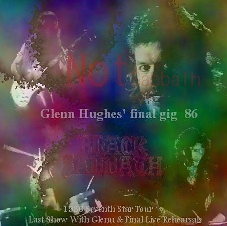 BLACK SABBATH / Seventh Star Tour1986 (2CDR)