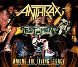 ANTHRAX/TESTAMENT / AMONG THE LIVING LEGACY (3CDR)