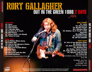 RORY GALLAGHER / OUT IN THE GREEN 1986 2 DAYS (4CDR)