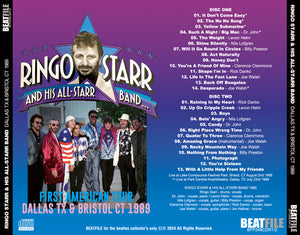 RINGO STARR & HIS ALL STARR BAND / FIRST AMERICAN TOUR DALLAS TX 