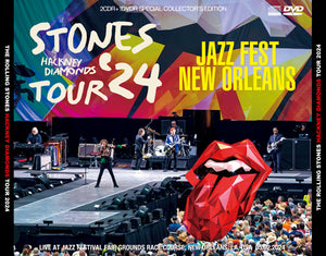 The Rolling Stones / JAZZ FEST NEW ORLEANS HACKNEY DIAMONDS TOUR 2024 (2CDR+1DVDR)