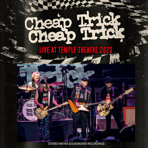 CHEAP TRICK / LIVE AT TEMPLE THEATRE 2023 (2CDR)
