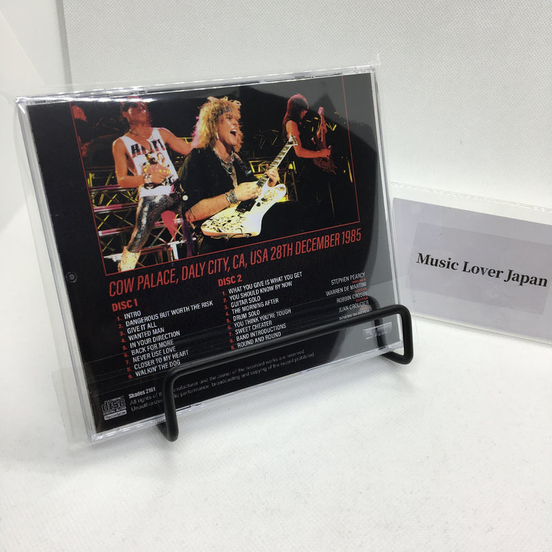 RATT / COW PALACE 1985 (2CDR)