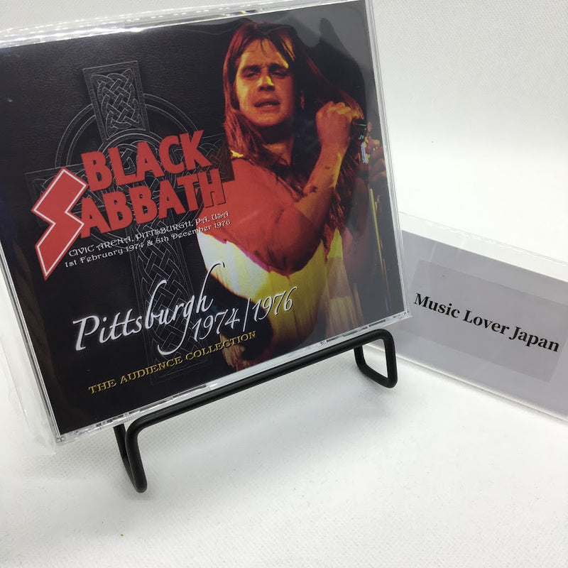 BLACK SABBATH / PITTSBURGH 1974/1976 THE AUDIENCE COLLECTION (3CDR)