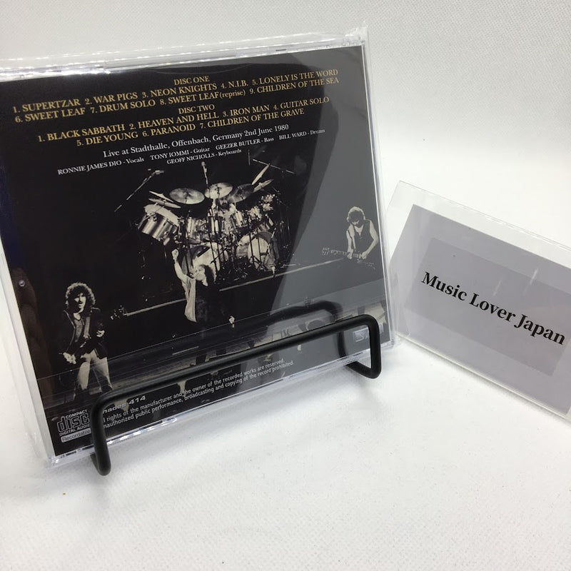 BLACK SABBATH / OFFENBACH MASTER 1980 (2CDR)