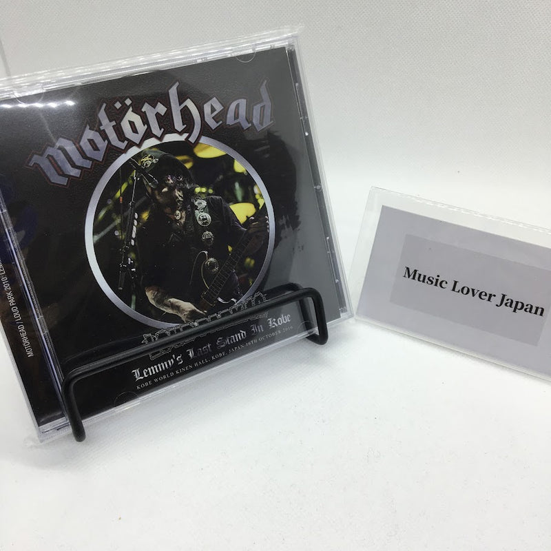 MOTORHEAD / LOUD PARK 2010 LEMMY'S LAST STAND IN KOBE (1CD+1DVDR)