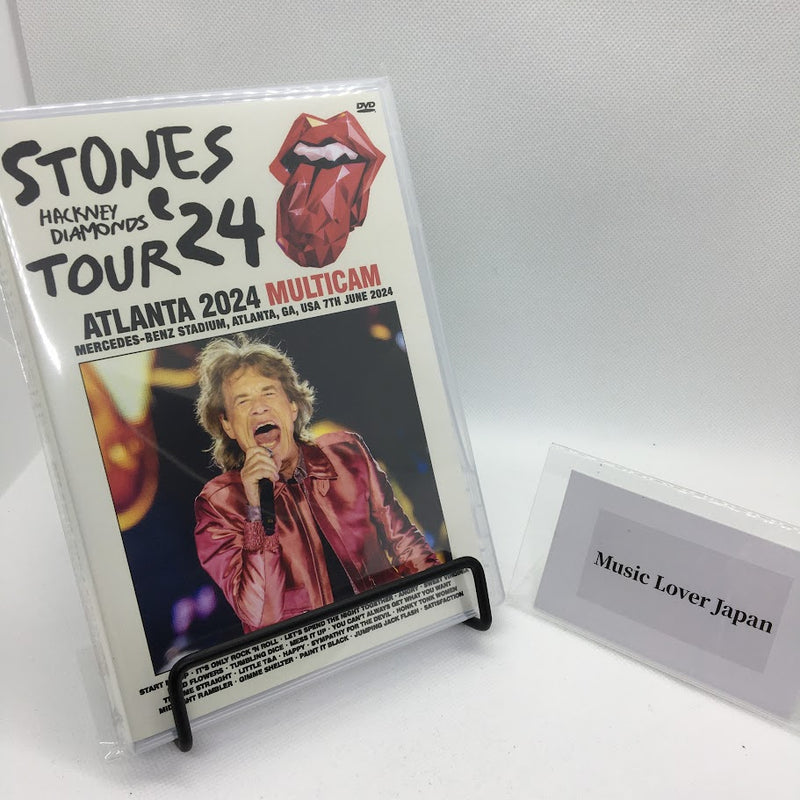 THE ROLLING STONES / ATLANTA 2024: MULTICAM (1DVDR)