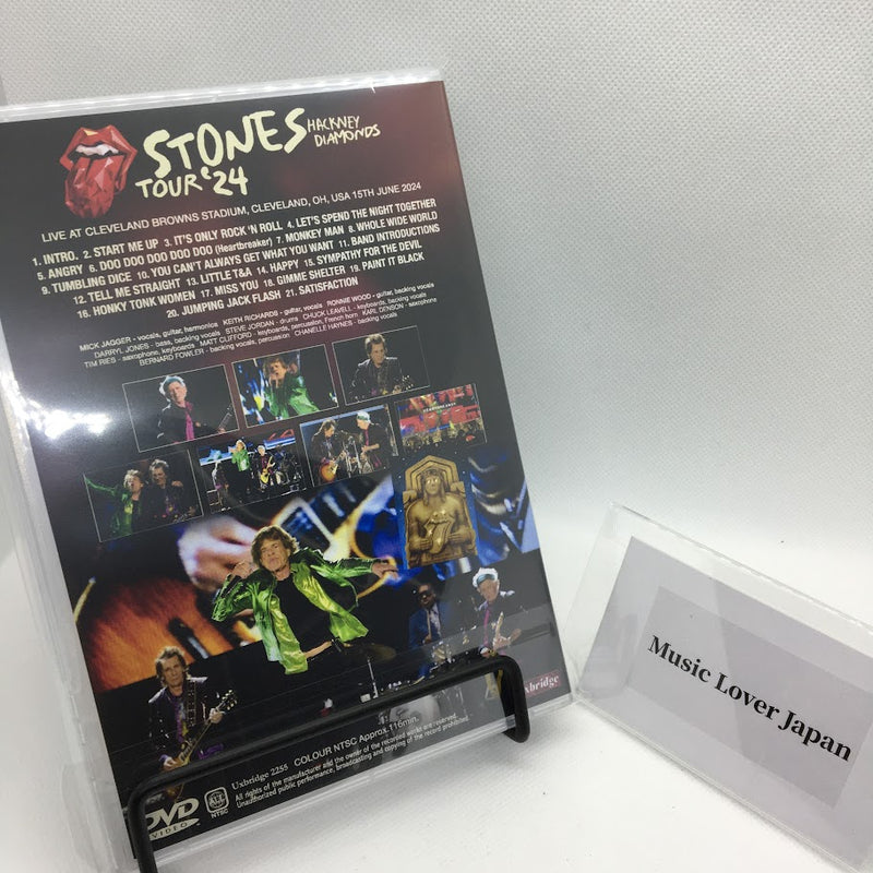 THE ROLLING STONES / CLEVELAND 2024 THE VIDEO (1DVDR)