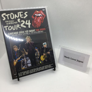 THE ROLLING STONES / CHICAGO 2024 1ST NIGHT THE VIDEO (1DVDR)