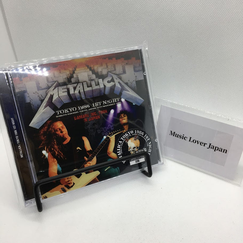 METALLICA / TOKYO 1986 1ST NIGHT (2CD)