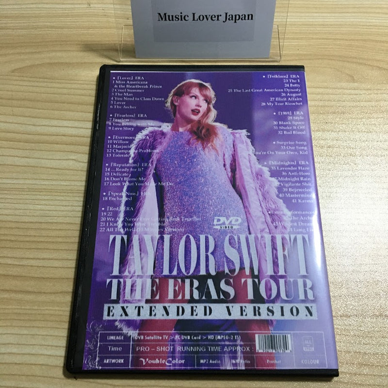 Taylor Swift / THE ERAS TOUR EXTENDED VERSION (1DVDR)