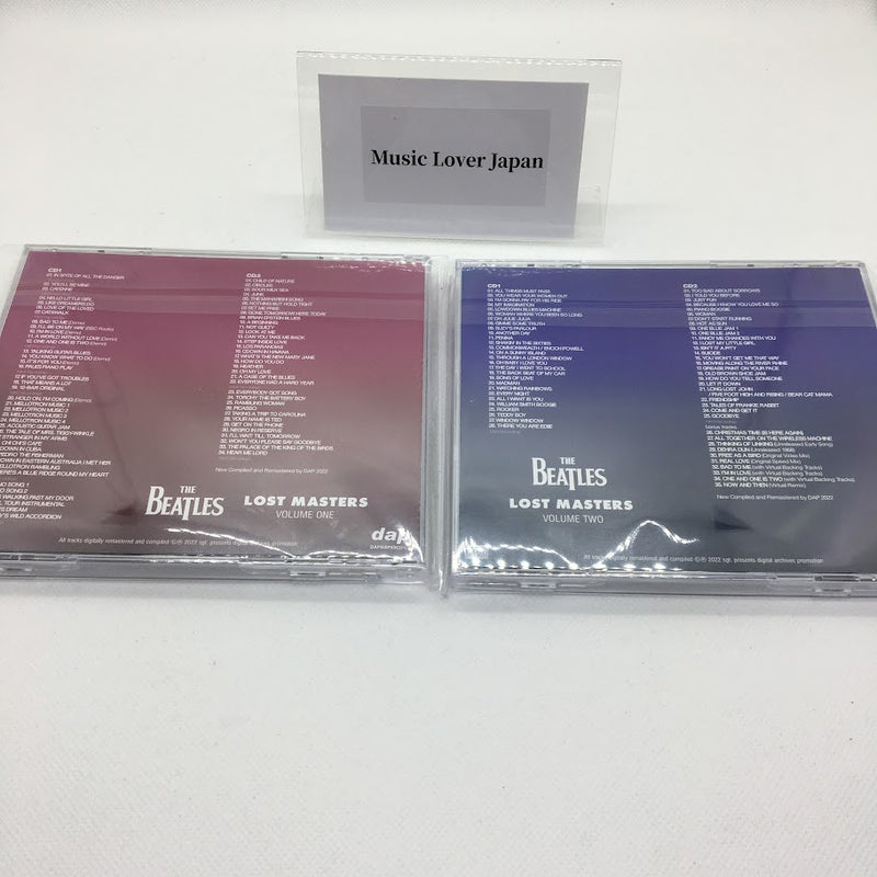 THE BEATLES / LOST MASTERS VOLUME ONE + TWO (2CD+2CD SET)