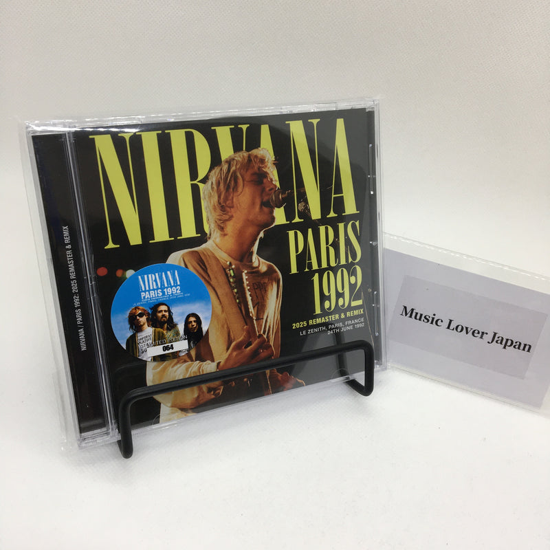 NIRVANA / PARIS 1992 2025 REMASTER & REMIX (1CD)