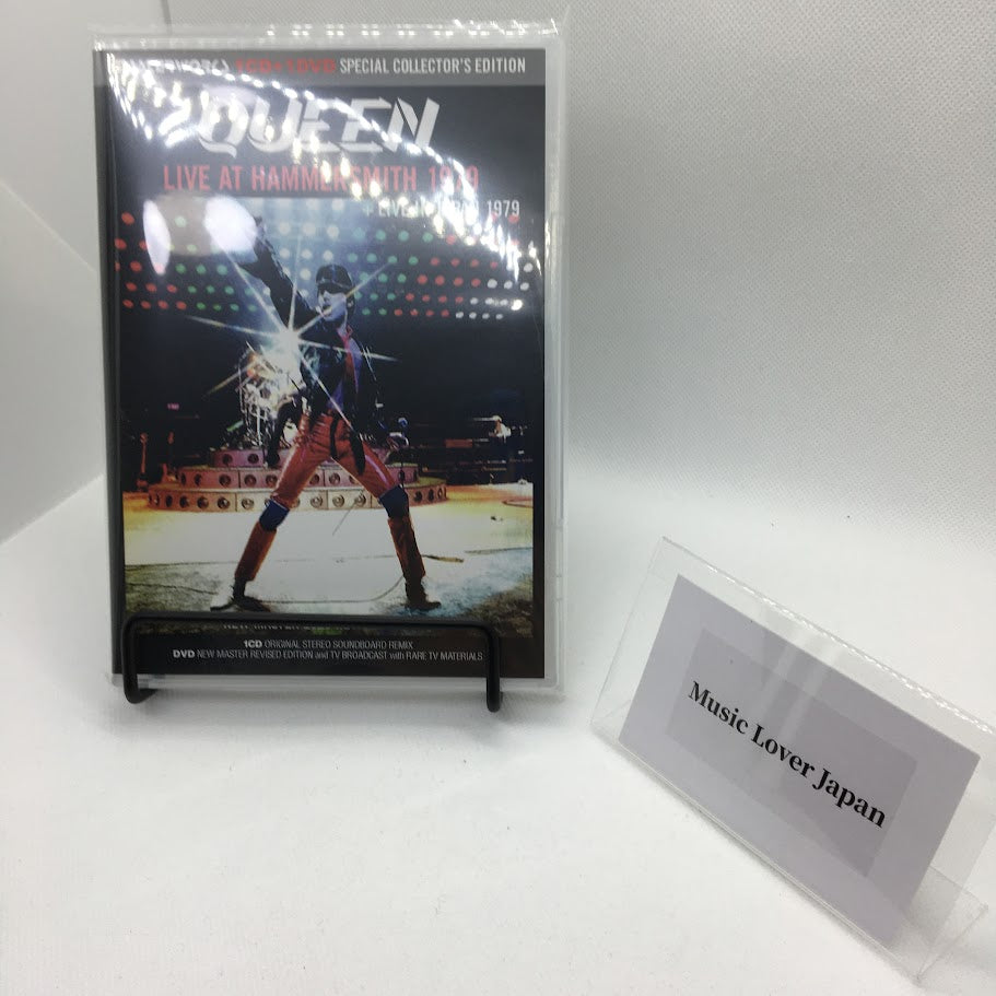 QUEEN / LIVE AT HAMMERSMITH 1979 + JAPAN 1CD 1DVD