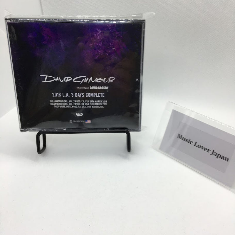 David Gilmour 2016 L.A. 3days Complete Limited Edition 7 CD