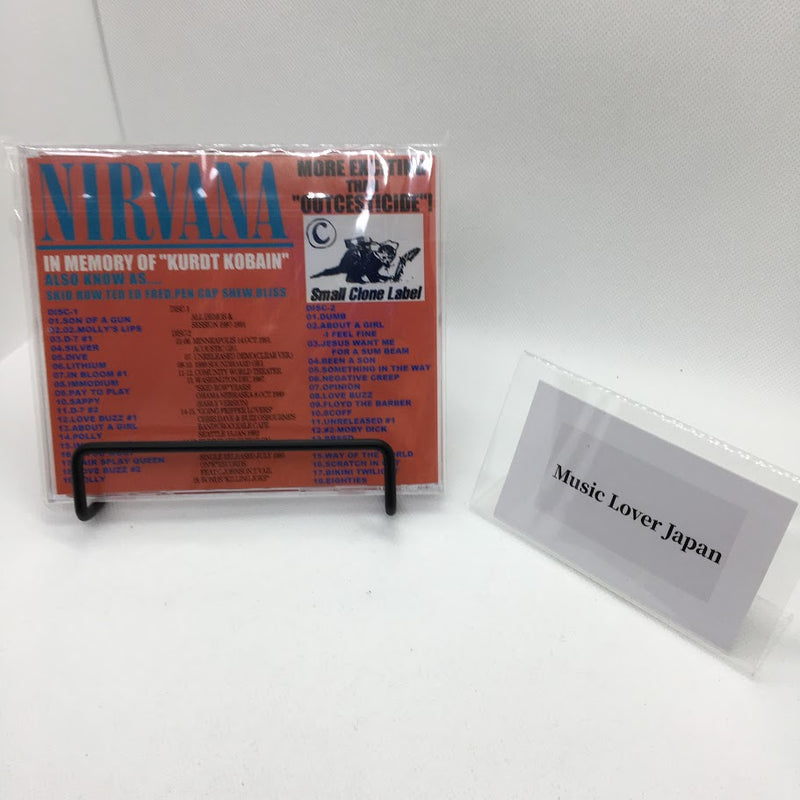 Nirvana In Memory Of Kurdt Kobain 2CD 38 Tracks