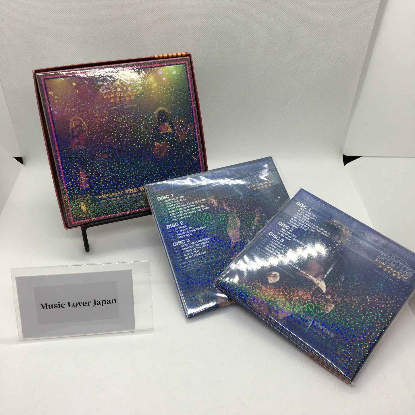Led Zeppelin Wildest Dreams 1975 6CD Box Empress Valley No Number Card