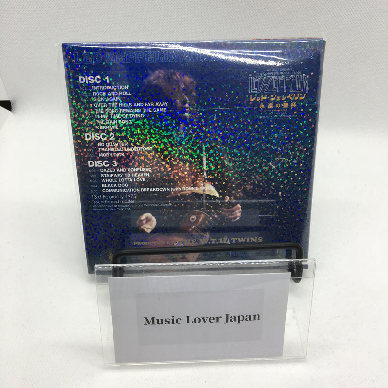 Led Zeppelin Wildest Dreams 1975 6CD Box Empress Valley No Number Card