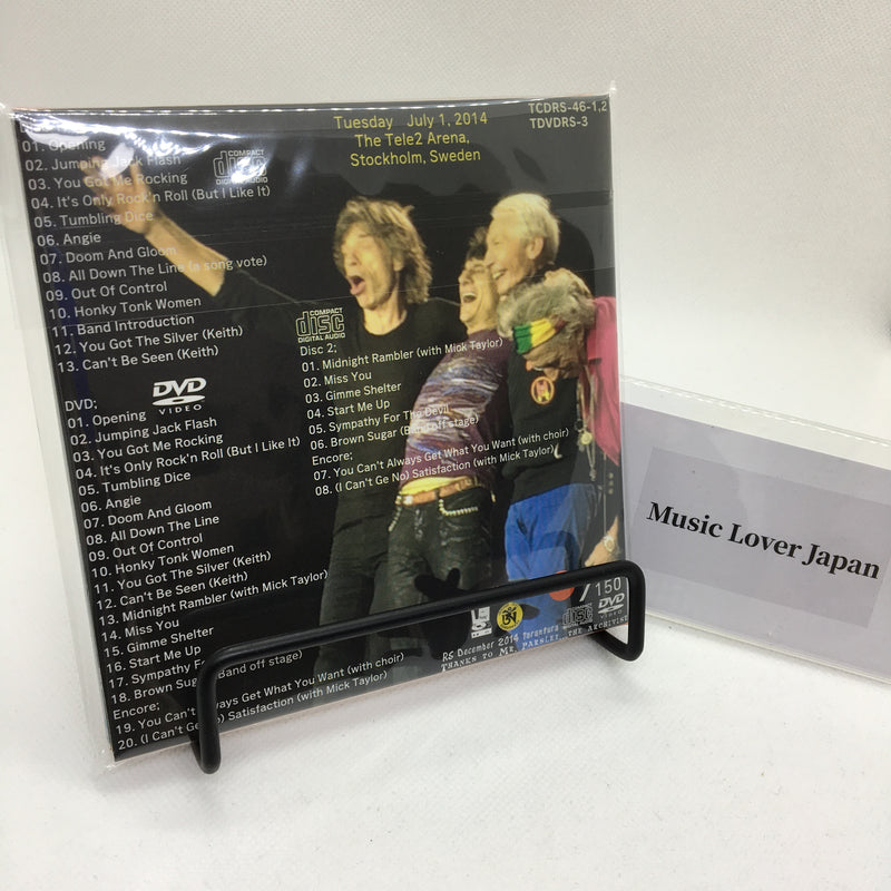 THE ROLLING STONES / THANK YOU, LADIES! THENK YOU, GENTLEMEN! (2CD+1DVD)