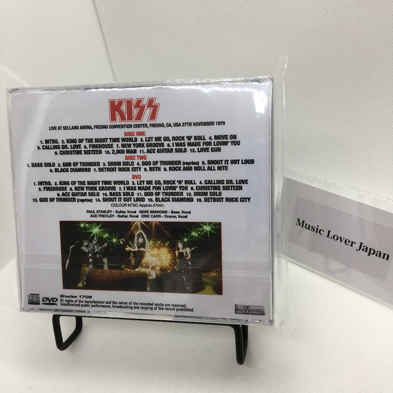 KISS / FRESNO 1979 (2CDR+1DVDR)