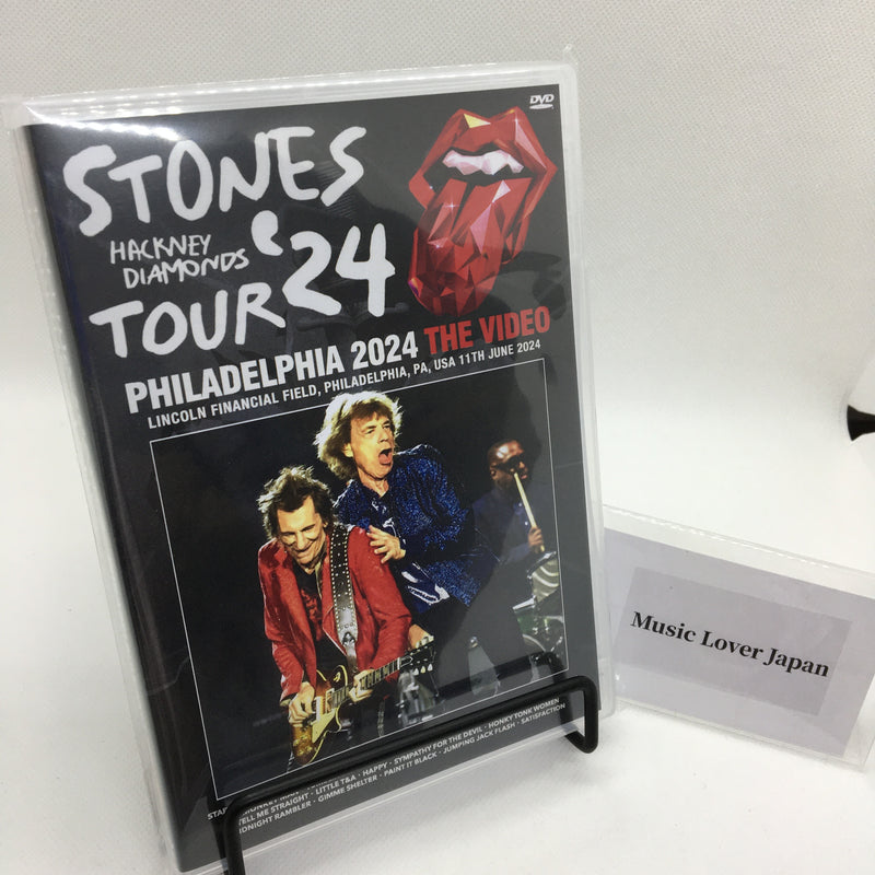 THE ROLLING STONES / PHILADELPHIA 2024 THE VIDEO (1DVDR)