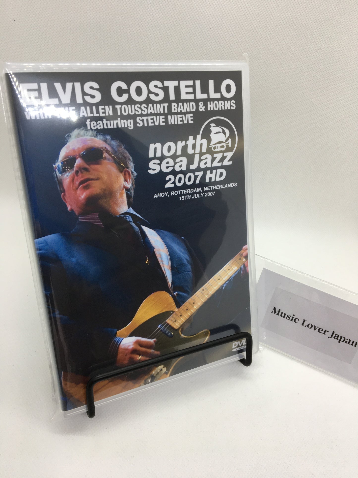 ELVIS COSTELLO w/ALLEN TOUSSAINT BAND & HORNS feat/STEVE NIEVE / NORTH SEA JAZZ FESTIVAL 2007 PRO SHOT (1DVDR)