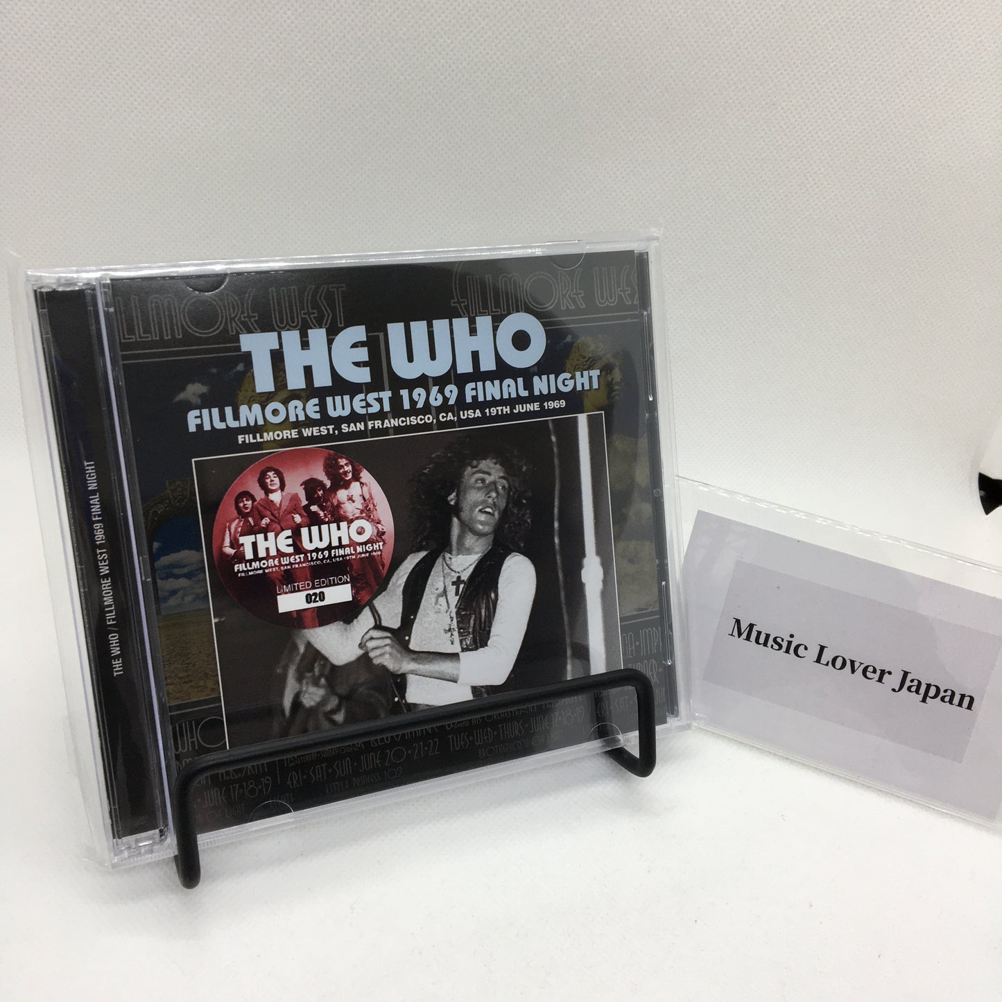 THE WHO / FILLMORE WEST 1969 FINAL NIGHT (2CD)