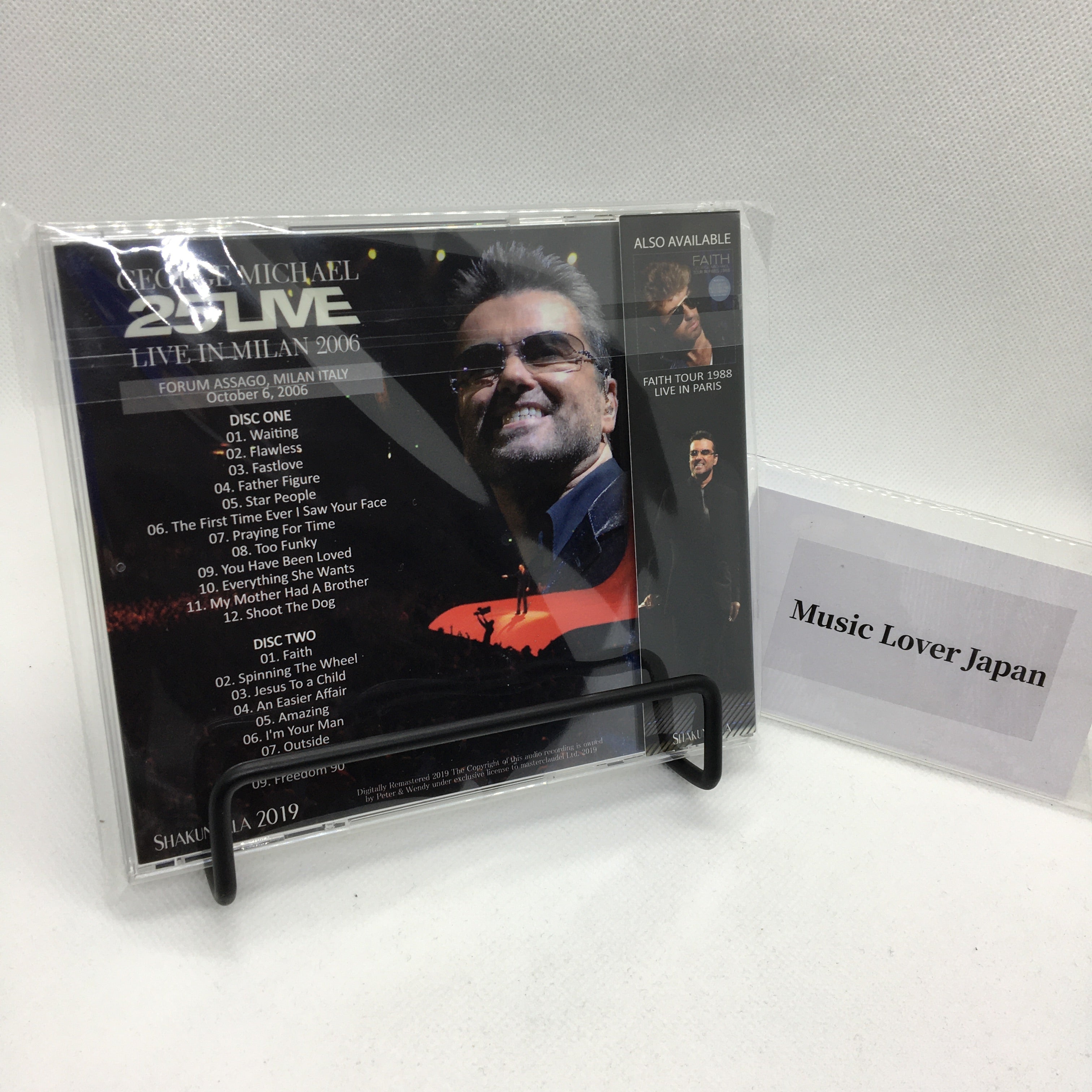GEORGE MICHAEL / 25 LIVE IN MILAN 2006 【2CD】 – Music Lover