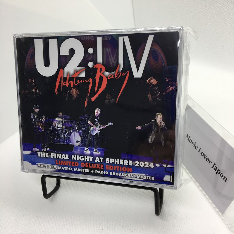 U2 / THE FINAL NIGHT AT SPHERE 2024 LIMITED DELUXE EDITION (4CD)