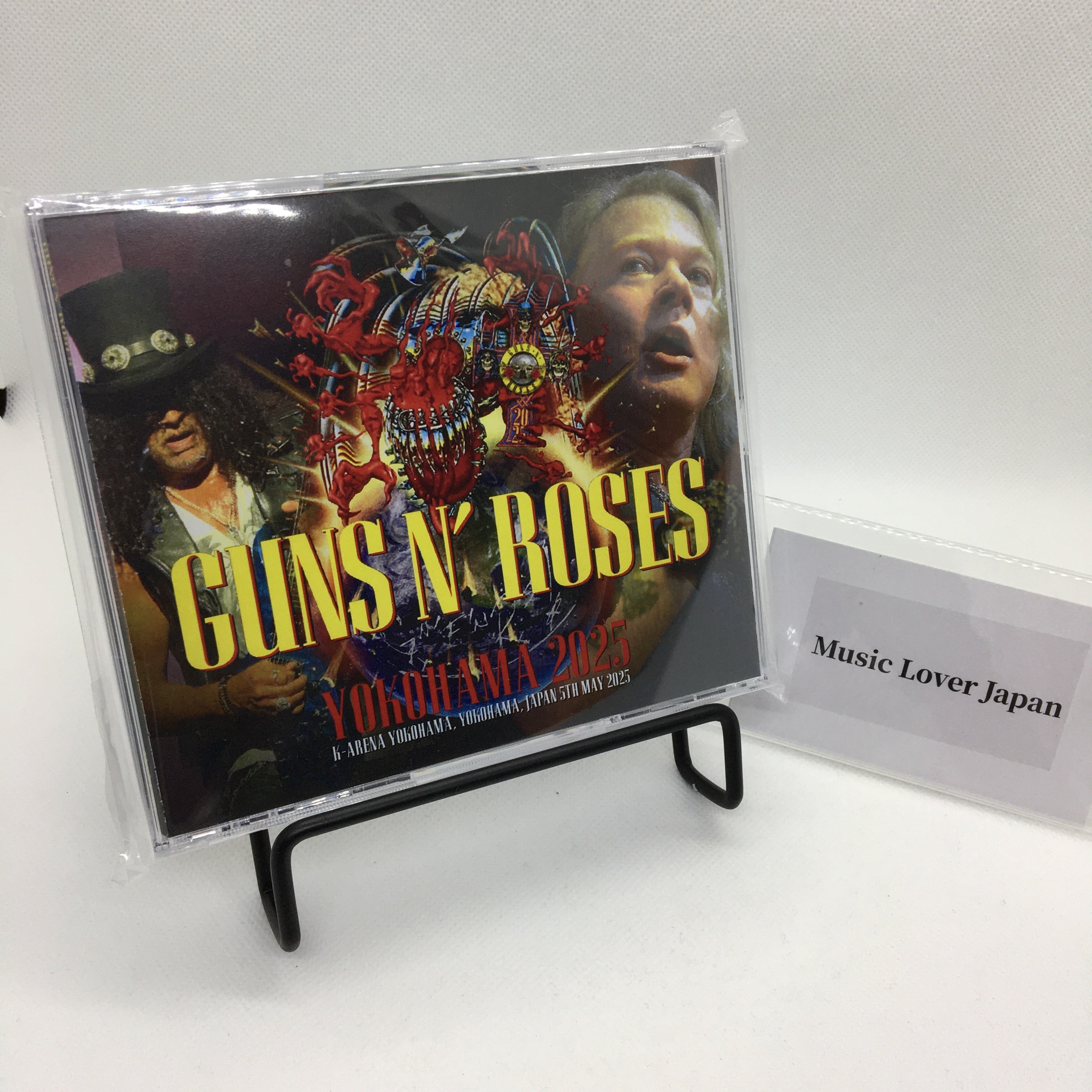 GUNS N' ROSES 2025 QR Code イエロー Tシツ XXL GUNS N' ROSES 2025 QR Code イエロー Tシツ XXL Guns N' Roses