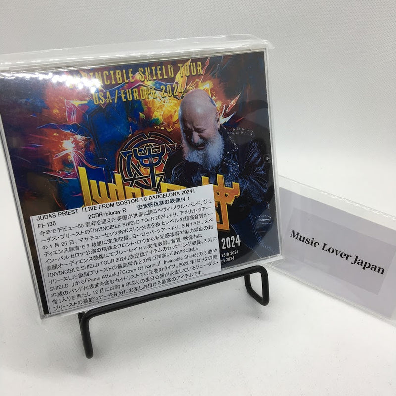 JUDAS PRIEST / LIVE FROM BOSTON TO BARCELONA 2024 (2CDR+1BDR)