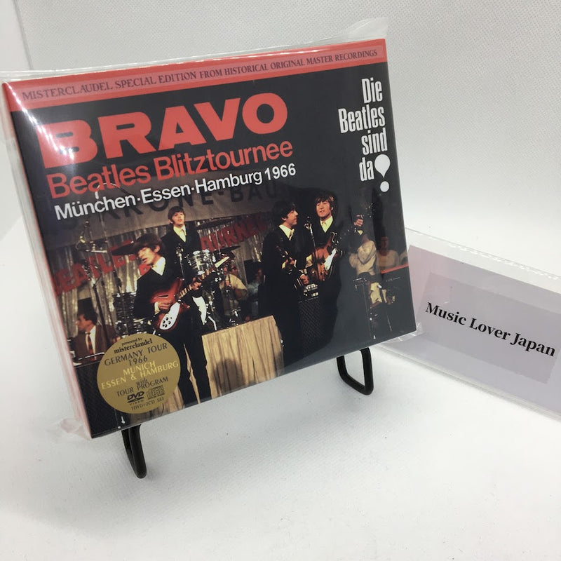 THE BEATLES / BRAVO BEATLES BLITZTOURNEE 3DVD+2CD with TOUR PROGRAM