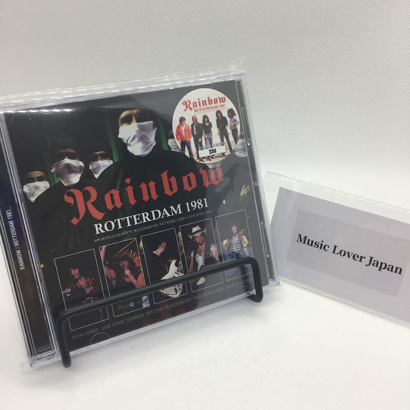 RAINBOW / ROTTERDAM 1981 (2CD+1DVDR)