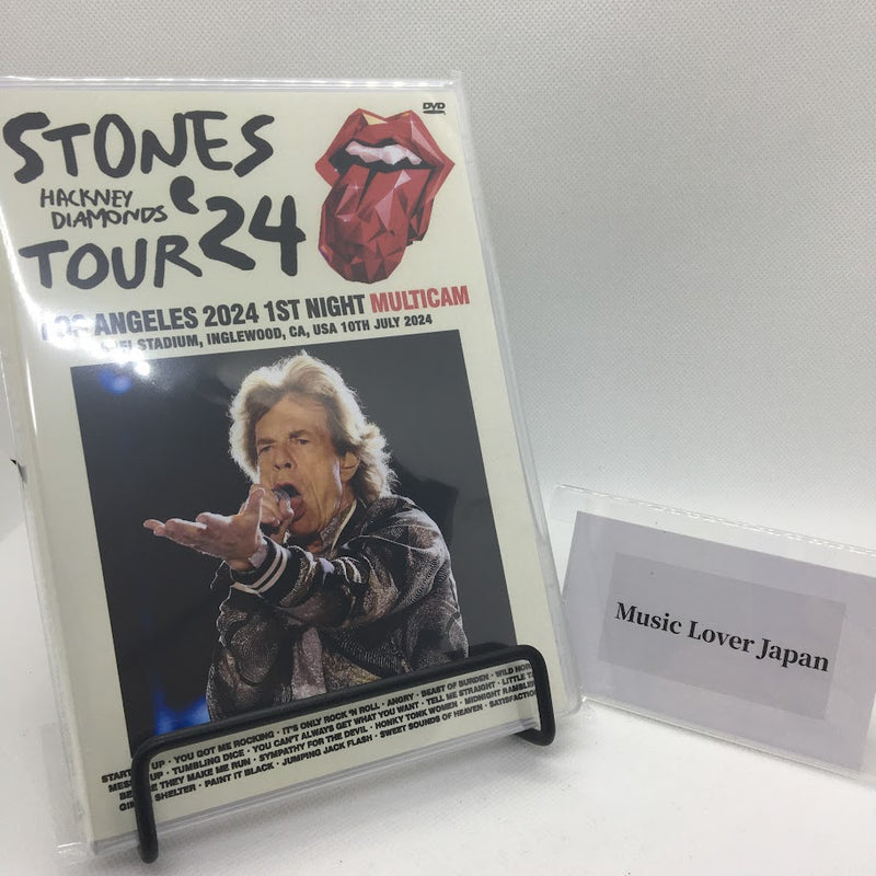 THE ROLLING STONES / LOS ANGELES 2024 1ST NIGHT MULTICAM (1DVDR)