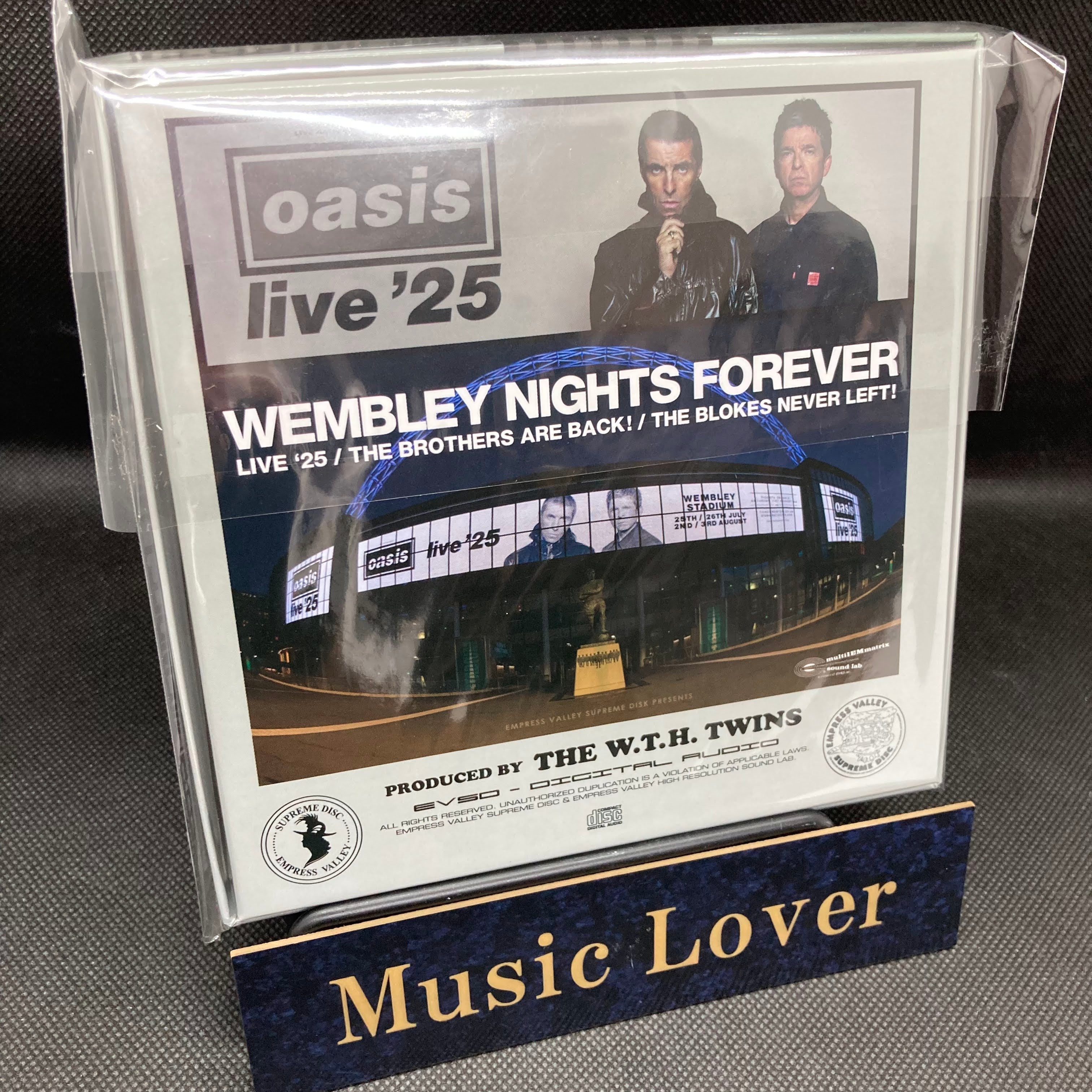 洋楽 oasis live25 Wembley Nights Forever 10CD LONDON WEMBLEY NIGHT ONE 25.07.25 #oasislive25