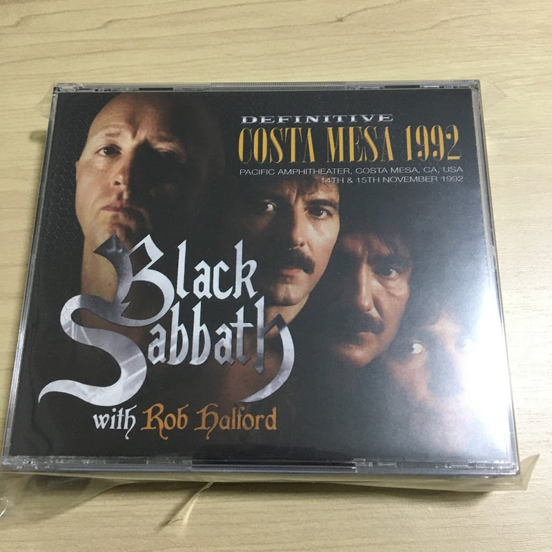 BLACK SABBATH with ROB HALFORD / DEFINITIVE COSTA MESA 1992 (3CD+1DVDR)