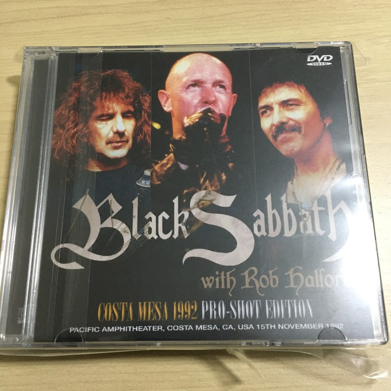 BLACK SABBATH with ROB HALFORD / DEFINITIVE COSTA MESA 1992 (3CD+1DVDR)