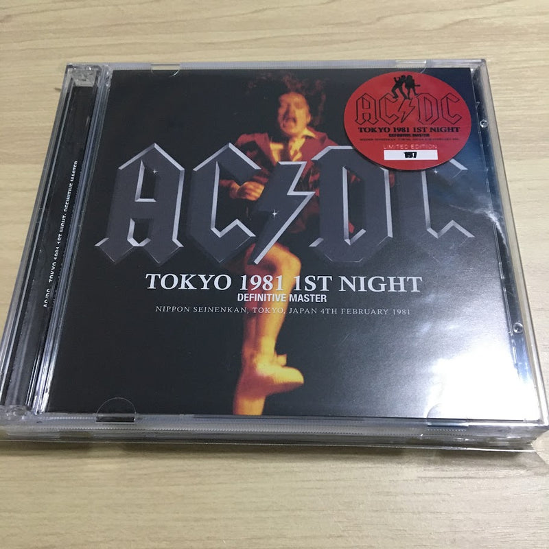 AC/DC / TOKYO 1981 1ST NIGHT DEFINITIVE MASTER (2CD+1CDR)