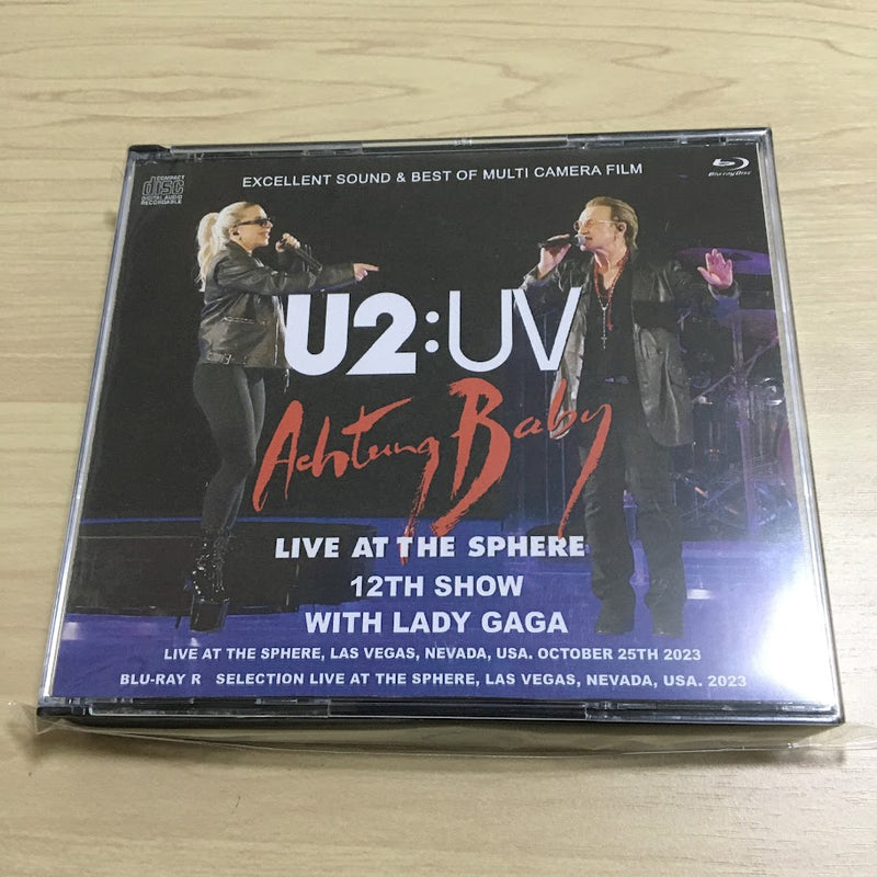 U2 / THE SPHERE 2023 12TH SHOW (2CDR+BONUS 1BDR) Lady Gaga