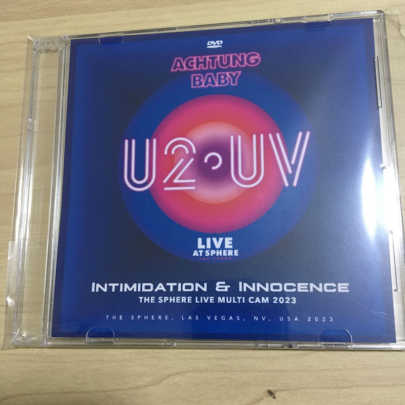 U2 / INTIMIDATION & INNOCENCE THE SPHERE LIVE MULTI CAM 2023 (1DVDR)