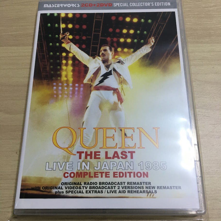Queen The Last Live in Japan 1985 Complete Edition 2CD 2DVD