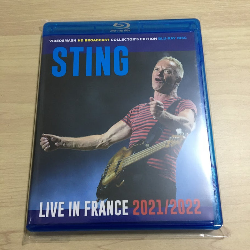 STING / LIVE IN FRANCE 2021-2022 (1BDR)