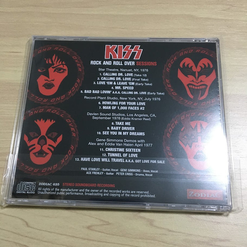 KISS / ROCK AND ROLL OVER SESSIONS (1CD)