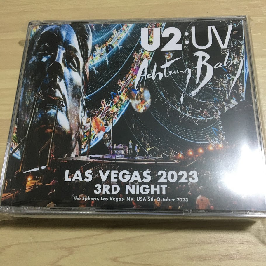 U2 / LAS VEGAS 2023 3RD NIGHT (2CDR+1DVDR)