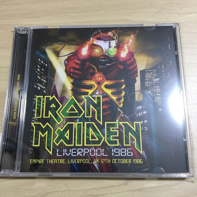 IRON MAIDEN / LIVERPOOL 1986 (2CDR)