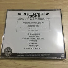 Load image into Gallery viewer, HERBIE HANCOCK / VSOP II LIVE IN 1983 LIVE AT WIESEN 1983 (1CDR)
