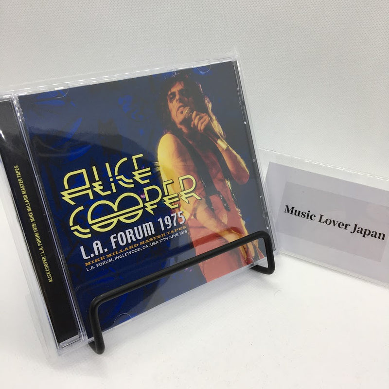 ALICE COOPER / L.A. FORUM 1975 MIKE MILLARD MASTER TAPES (1CDR)