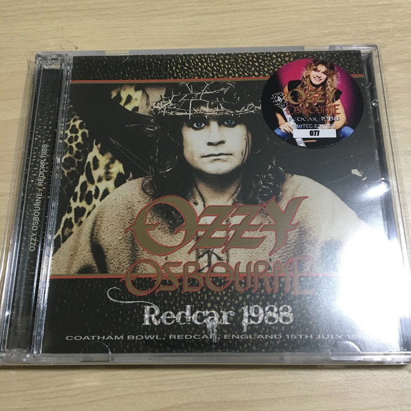 OZZY OSBOURNE / REDCAR 1988 (2CD)