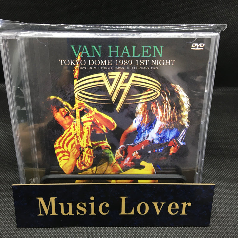 VAN HALEN / TOKYO DOME 1989 1ST NIGHT SOUNDBOARD STEREO SOUNDBOARD (1CD+1DVDR)
