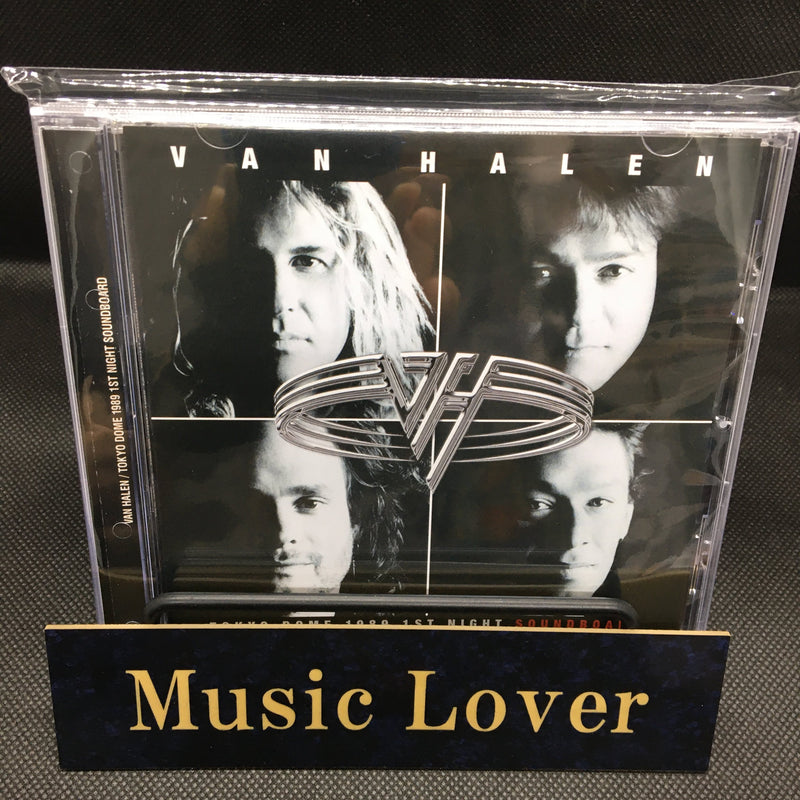 VAN HALEN / TOKYO DOME 1989 1ST NIGHT SOUNDBOARD STEREO SOUNDBOARD (1CD+1DVDR)